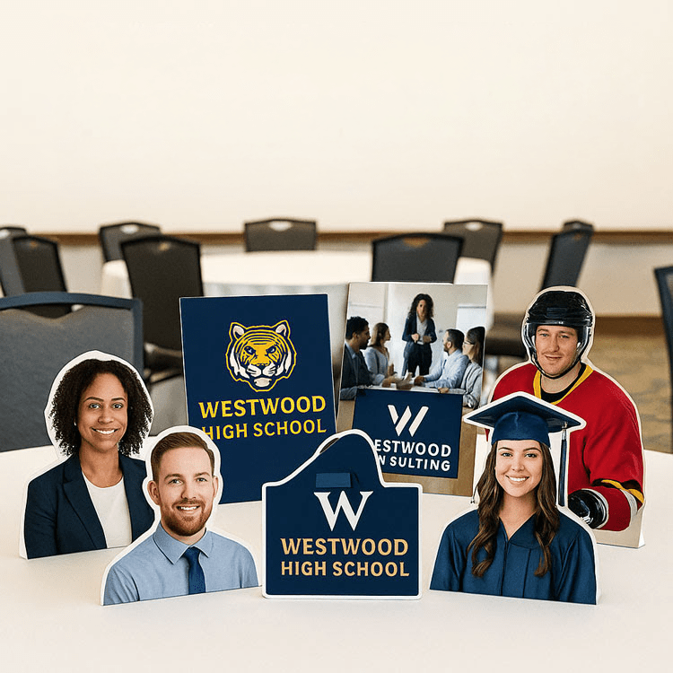 Custom Tabletop Tent Cutouts