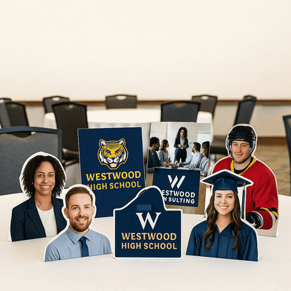 Custom Tabletop Tent Cutouts