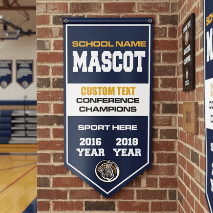 Custom Vertical Championship Team Banners
