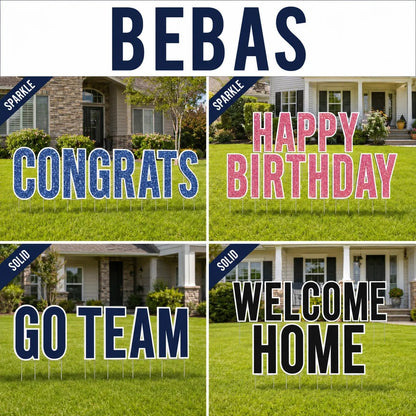 Custom Yard Letters – Choose Font, Size & Color