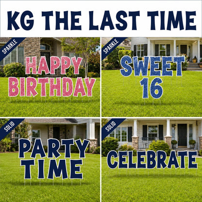 Custom Yard Letters – Choose Font, Size & Color