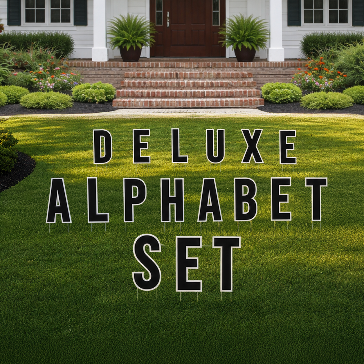 18" Bebas Solid Color Deluxe Alphabet Set - 130 pcs