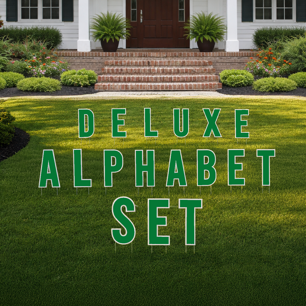 18" Bebas Solid Color Deluxe Alphabet Set - 130 pcs