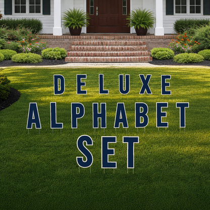 18" Bebas Solid Color Deluxe Alphabet Set - 130 pcs