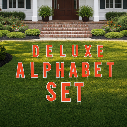 18" Bebas Solid Color Deluxe Alphabet Set - 130 pcs