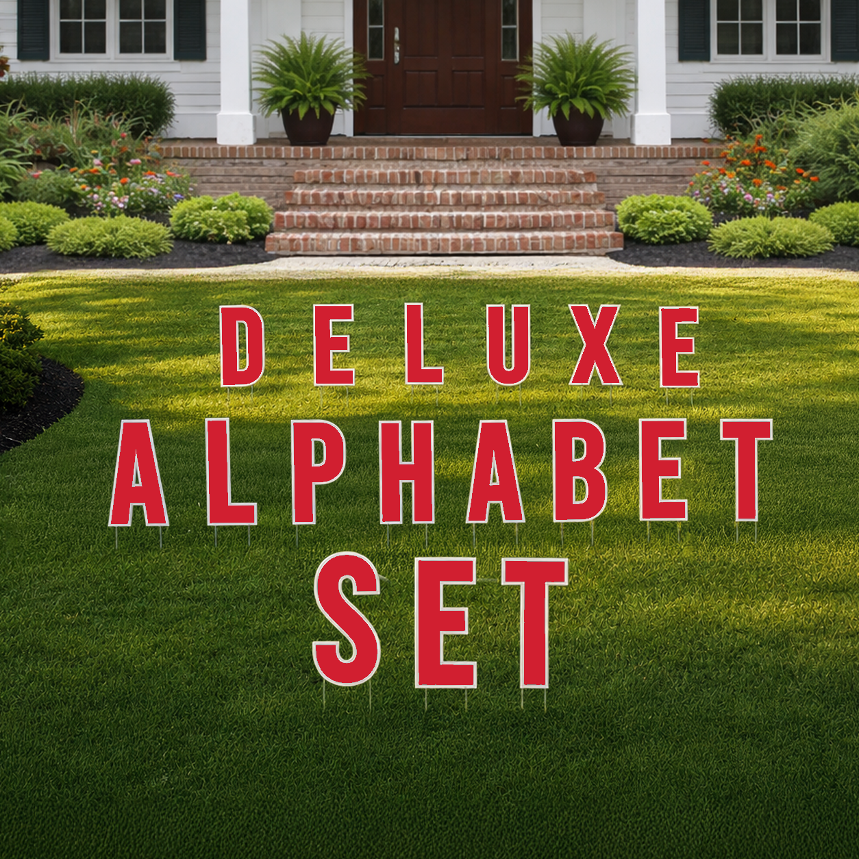 18" Bebas Solid Color Deluxe Alphabet Set - 130 pcs