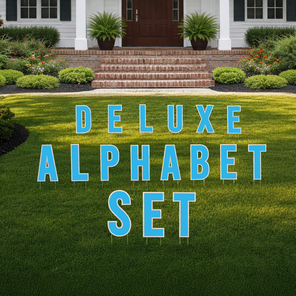18" Bebas Solid Color Deluxe Alphabet Set - 130 pcs