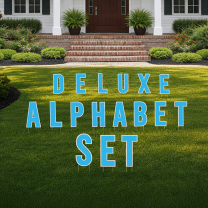 18" Bebas Solid Color Deluxe Alphabet Set - 130 pcs