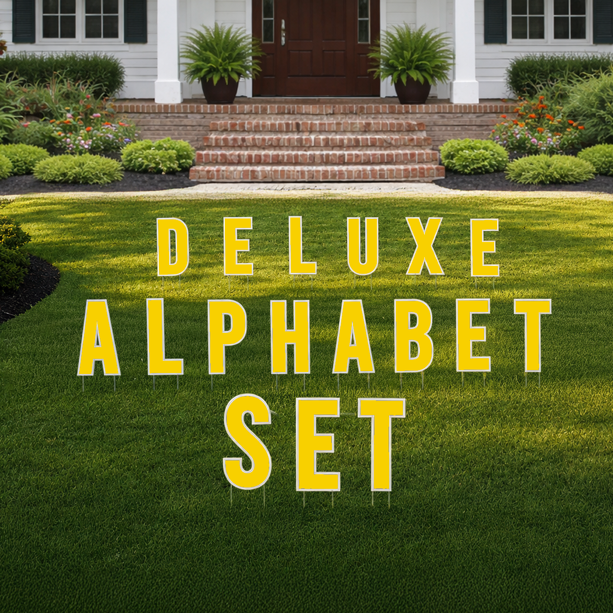 18" Bebas Solid Color Deluxe Alphabet Set - 130 pcs