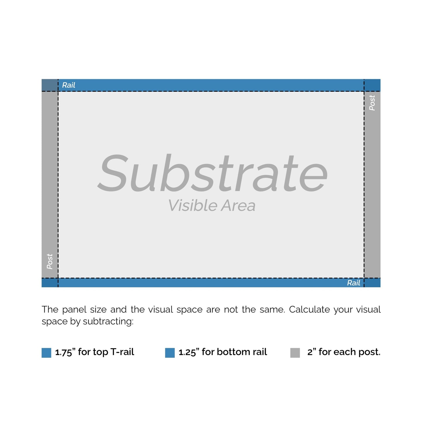 Deluxe Vinyl Sign Frame Kit