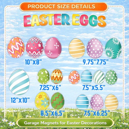 Easter Egg Garage Magnets