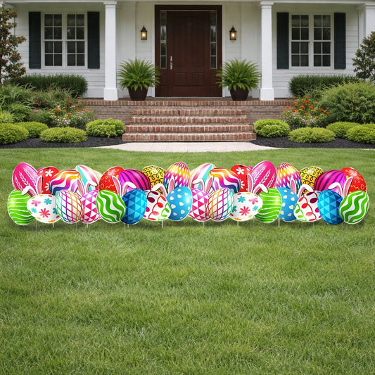 Easter Eggs Yard Card EZ Fillers 4 pc set