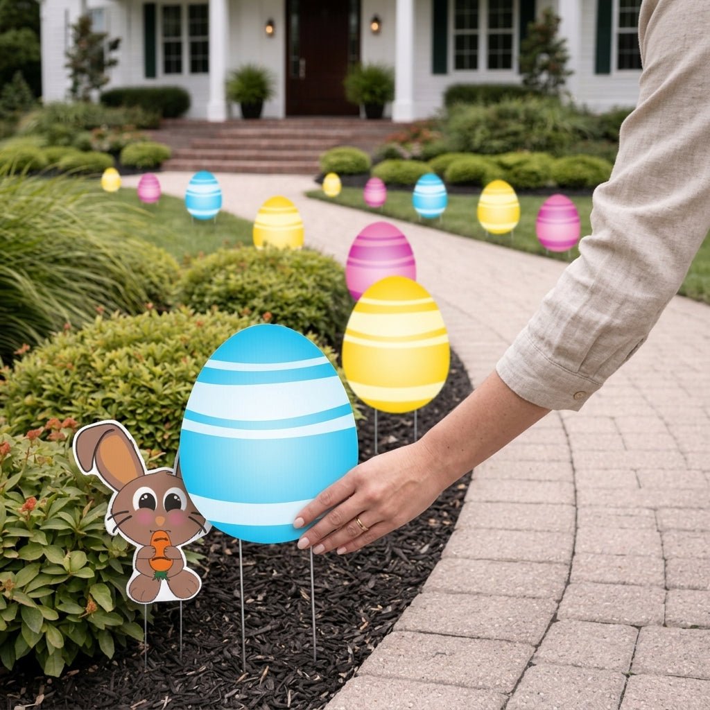 Easter Pathway Markers 14 piece set