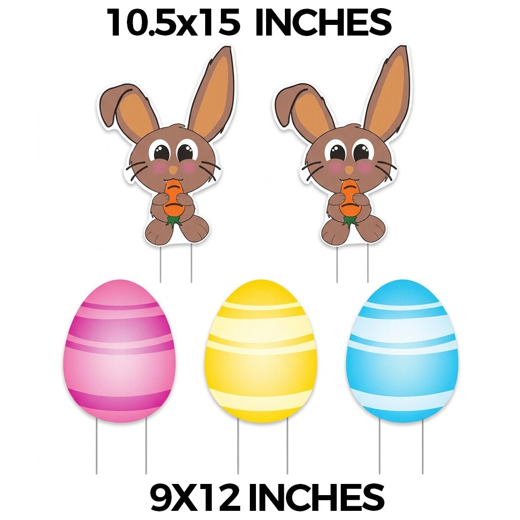 Easter Pathway Markers 14 piece set