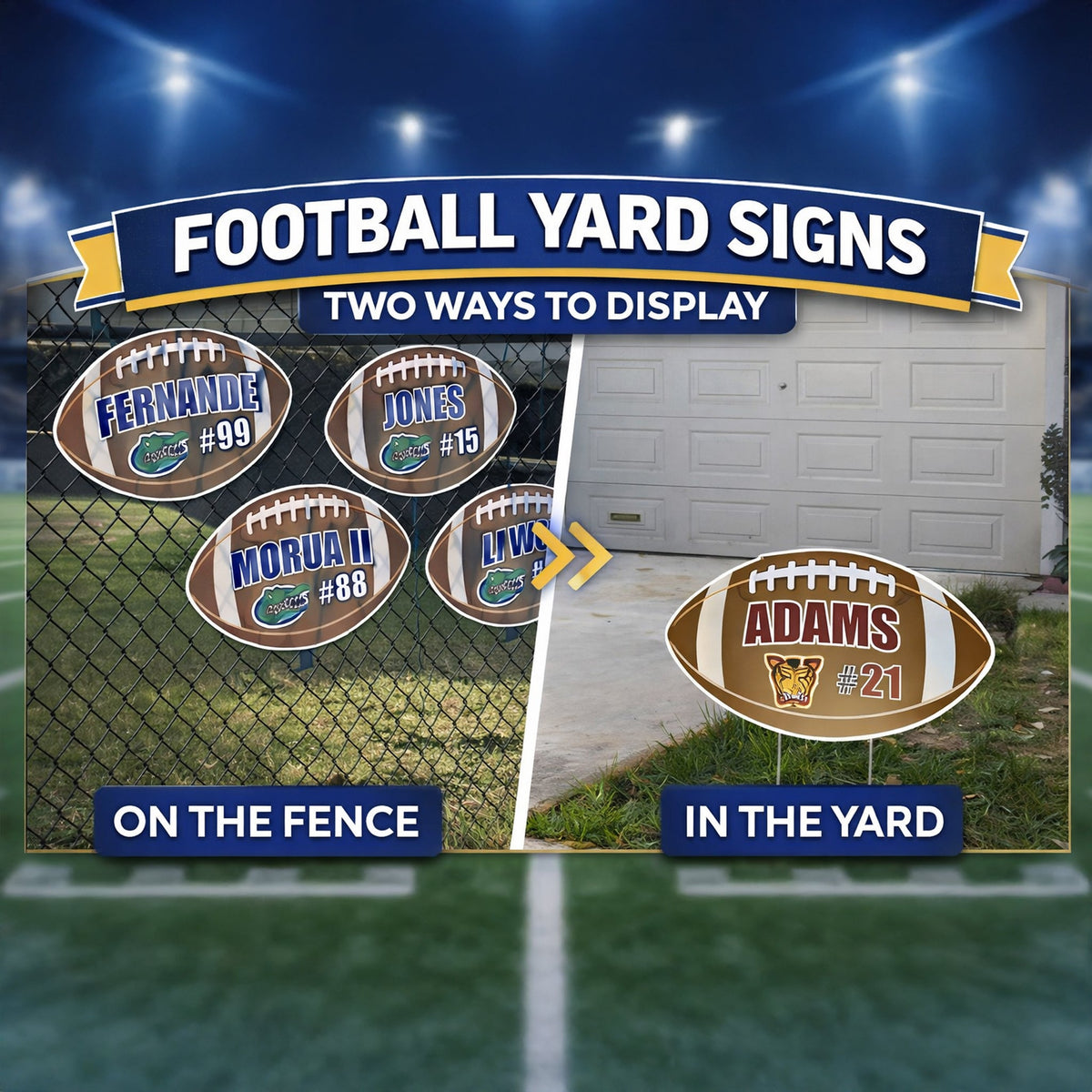 Fitball Sign Football Signs