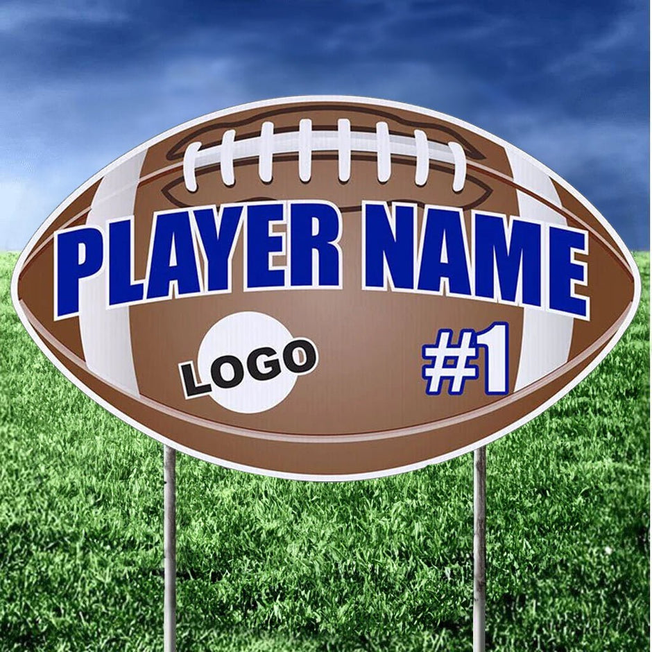 Team Signage Custom Team Yard Signs | Personalize with Player and Team Names ...