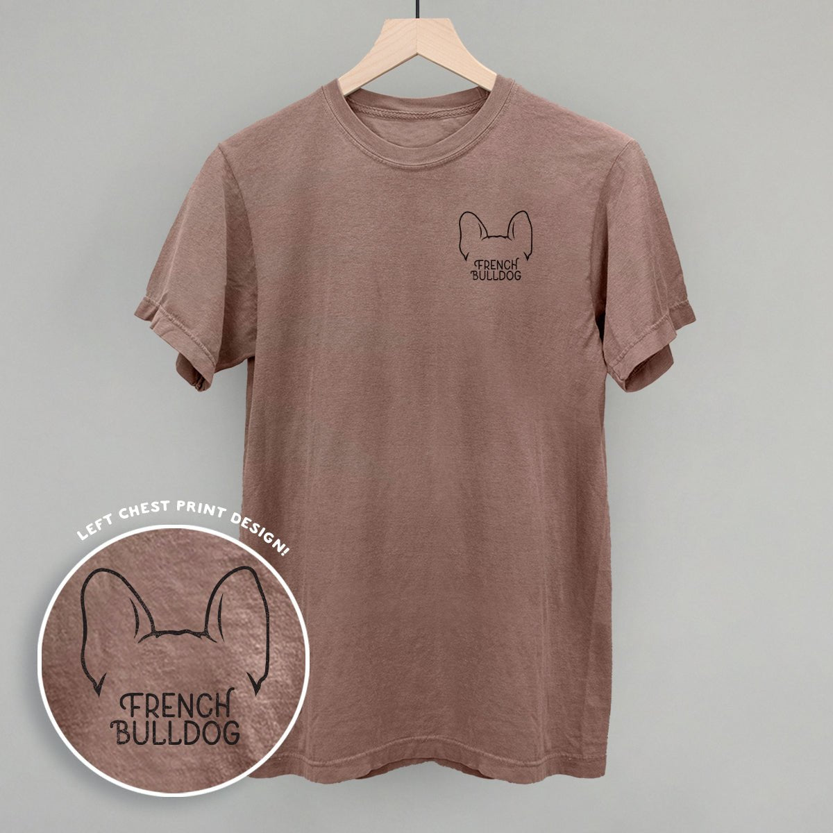 French Bulldog (Left Chest) Shirt