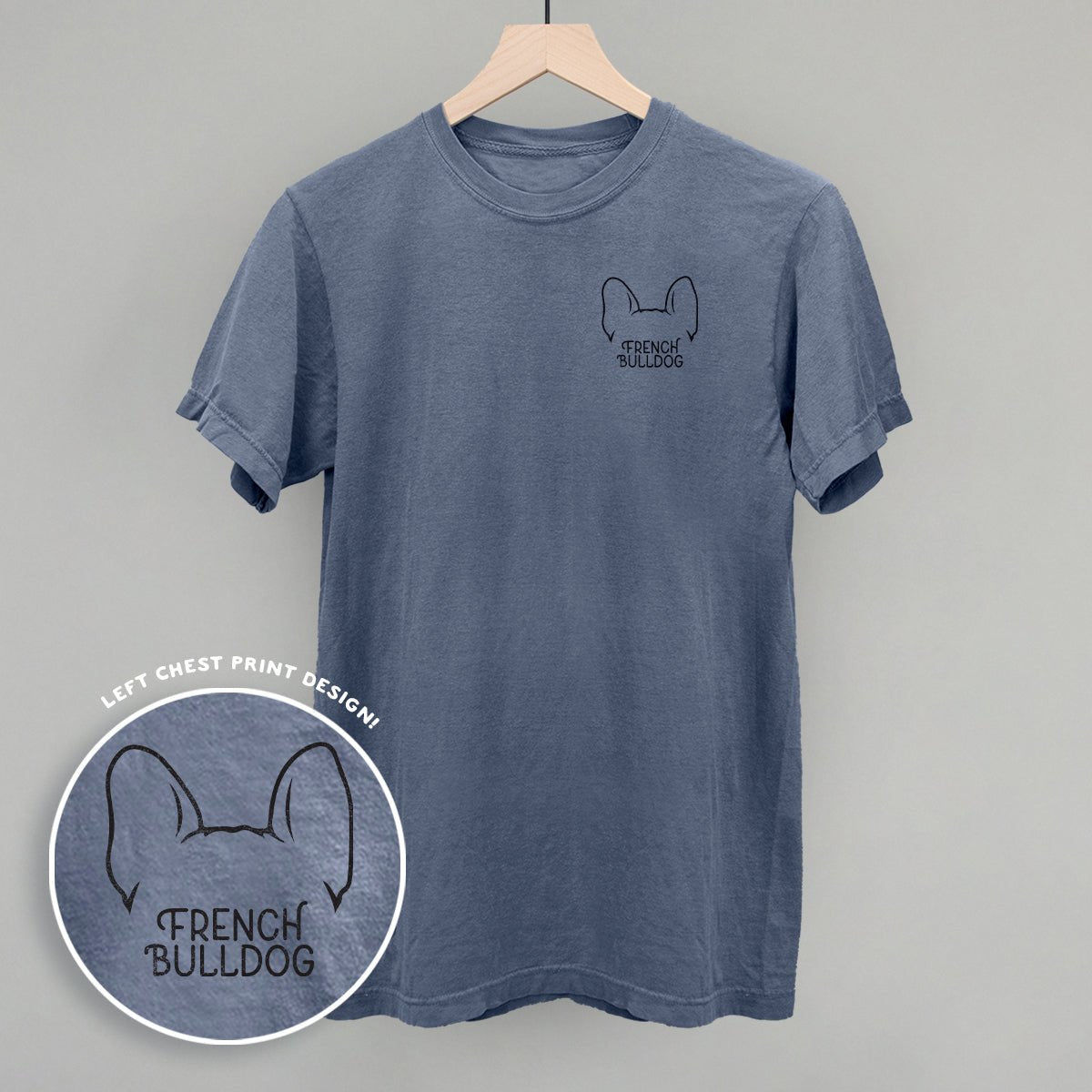 French Bulldog (Left Chest) Shirt