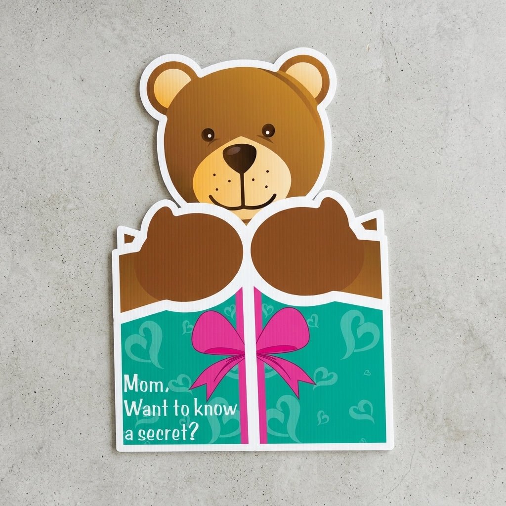 Giant Mother's Day Bear Hug Greeting Card