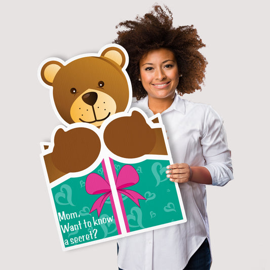 Giant Mother's Day Bear Hug Greeting Card