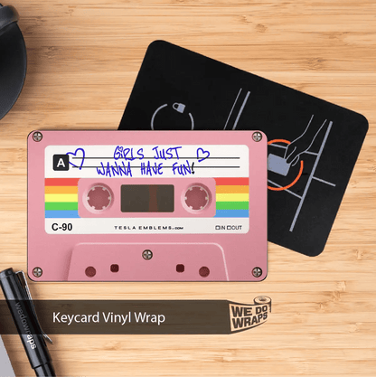 Girls Mix Tape Keycard Decal