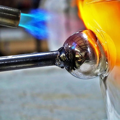 Golf Ball Glass – Handcrafted Glass with Real Golf Ball | Gift for Golfers