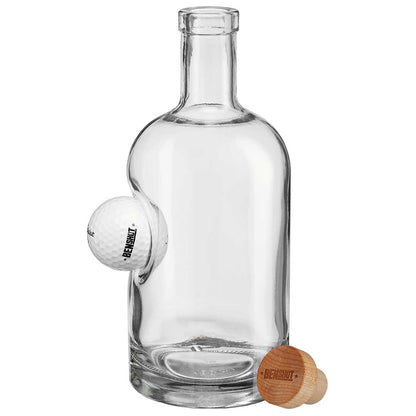 Golf Ball Glass – Handcrafted Glass with Real Golf Ball | Gift for Golfers