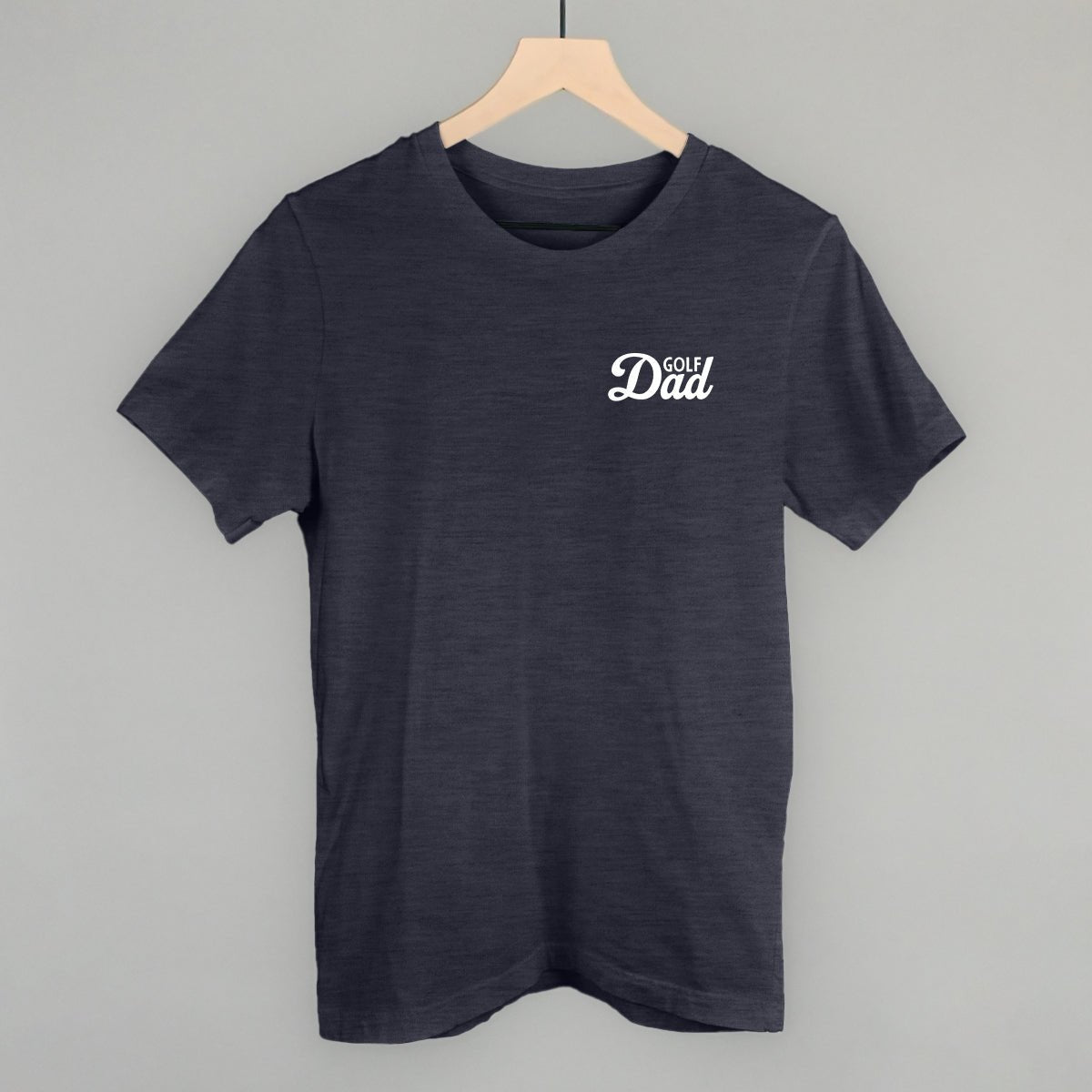 Golf Dad (White) (Left Chest) T-shirt