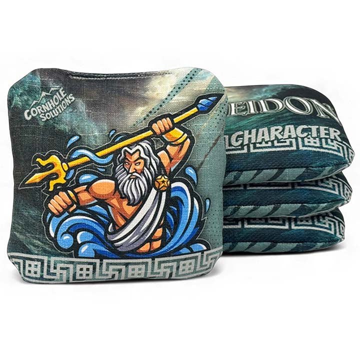 Greek Gods Pro Cornhole Bags - Character Bags (set of 4 bags)