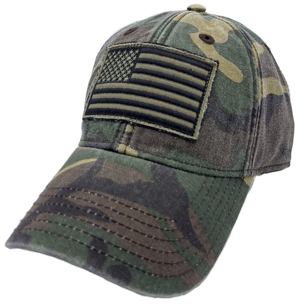 GWBPC Camo USA Flag Cap