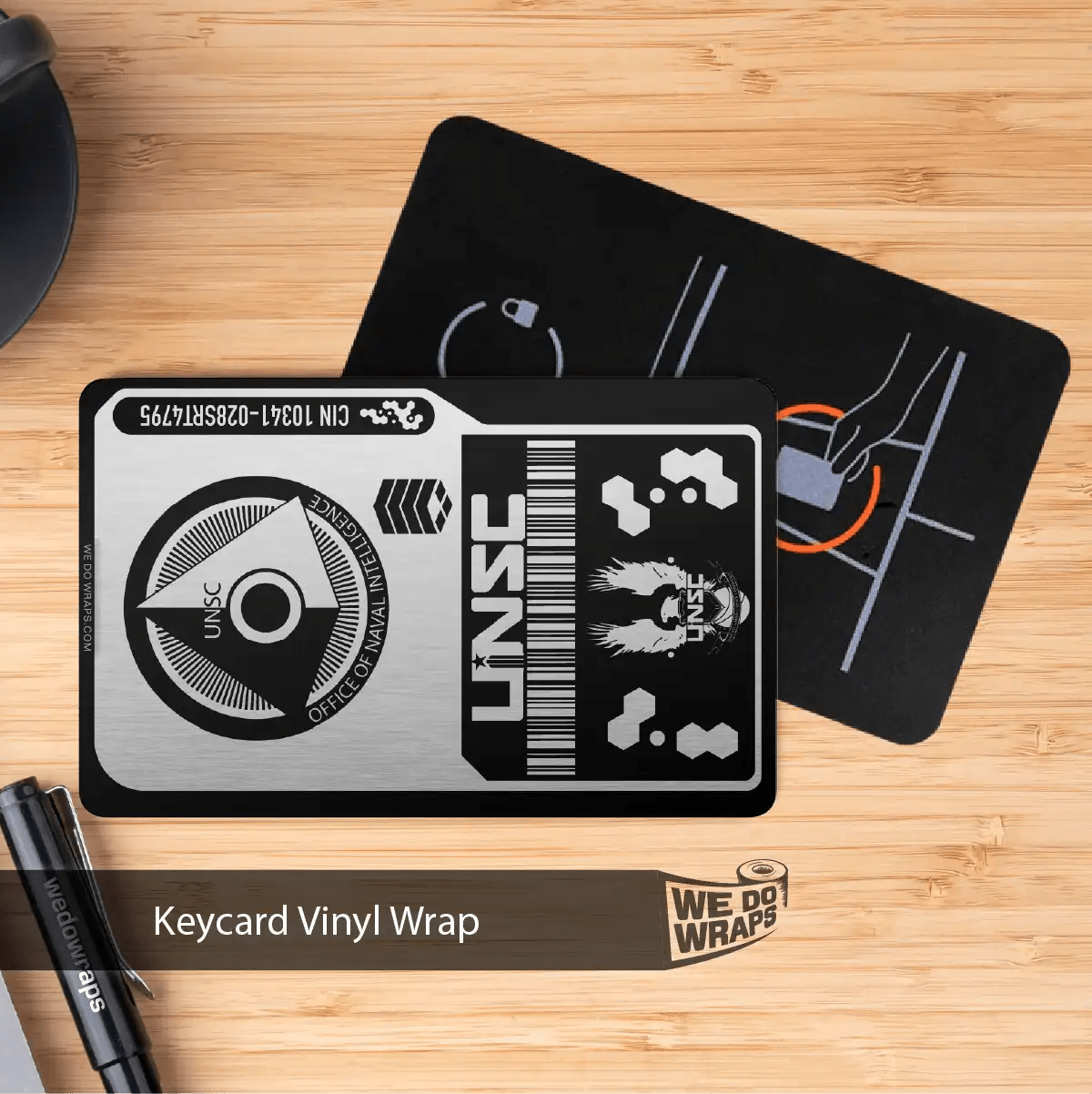 Halo UNSC Access ID Keycard Decal