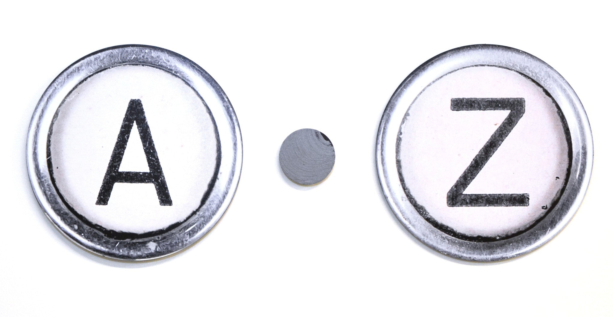 Hand Painted Typekey Letters | Letter2Word β VictoryStore.com