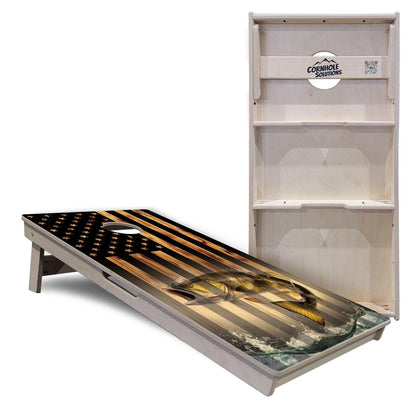 Hidden Fish Cornhole Boards - Professional Tournament Series
