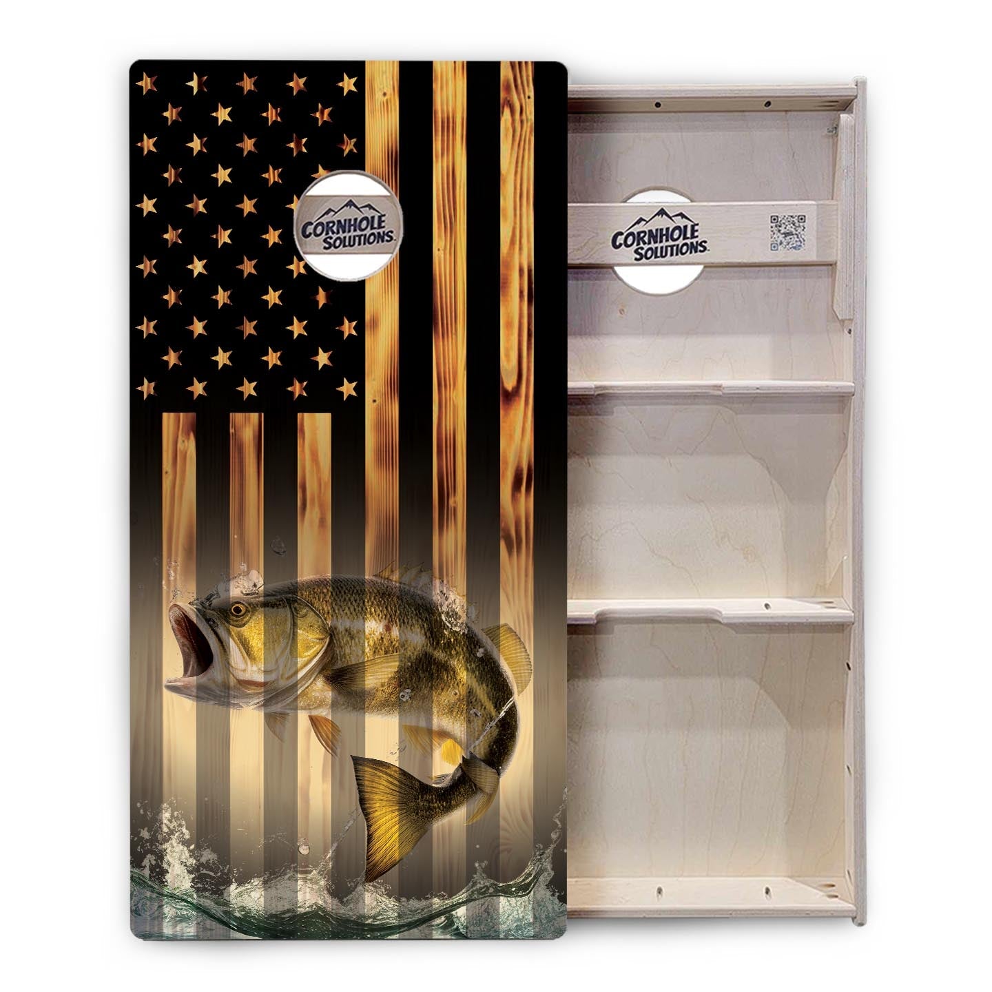 Hidden Fish Cornhole Boards - Professional Tournament Series