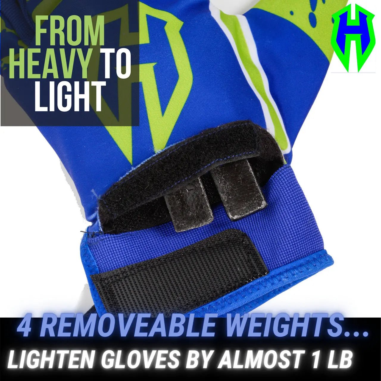 Homer Handz Weighted Batting Gloves – Adjustable Training Gloves for Baseball & Softball