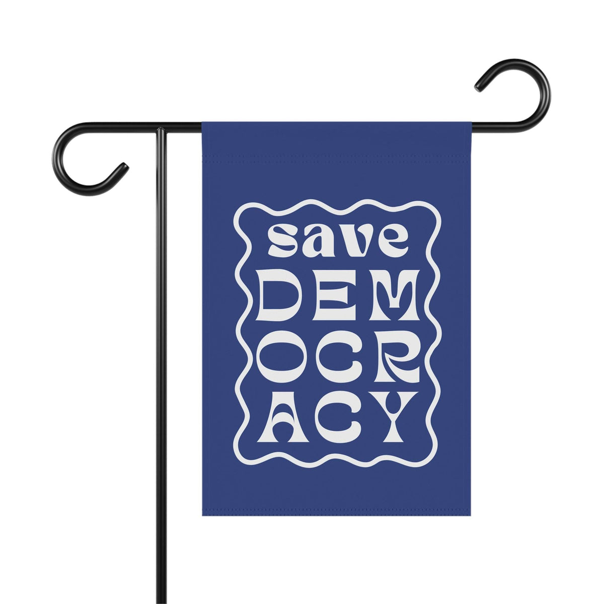 Save Democracy Garden Flag