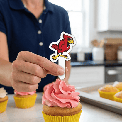 Illinois State Cupcake Toppers - Officially Licensed