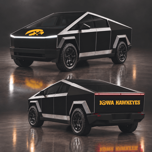 Iowa Hawkeyes Cybertruck Wrap Panel Kit – Tigerhawk