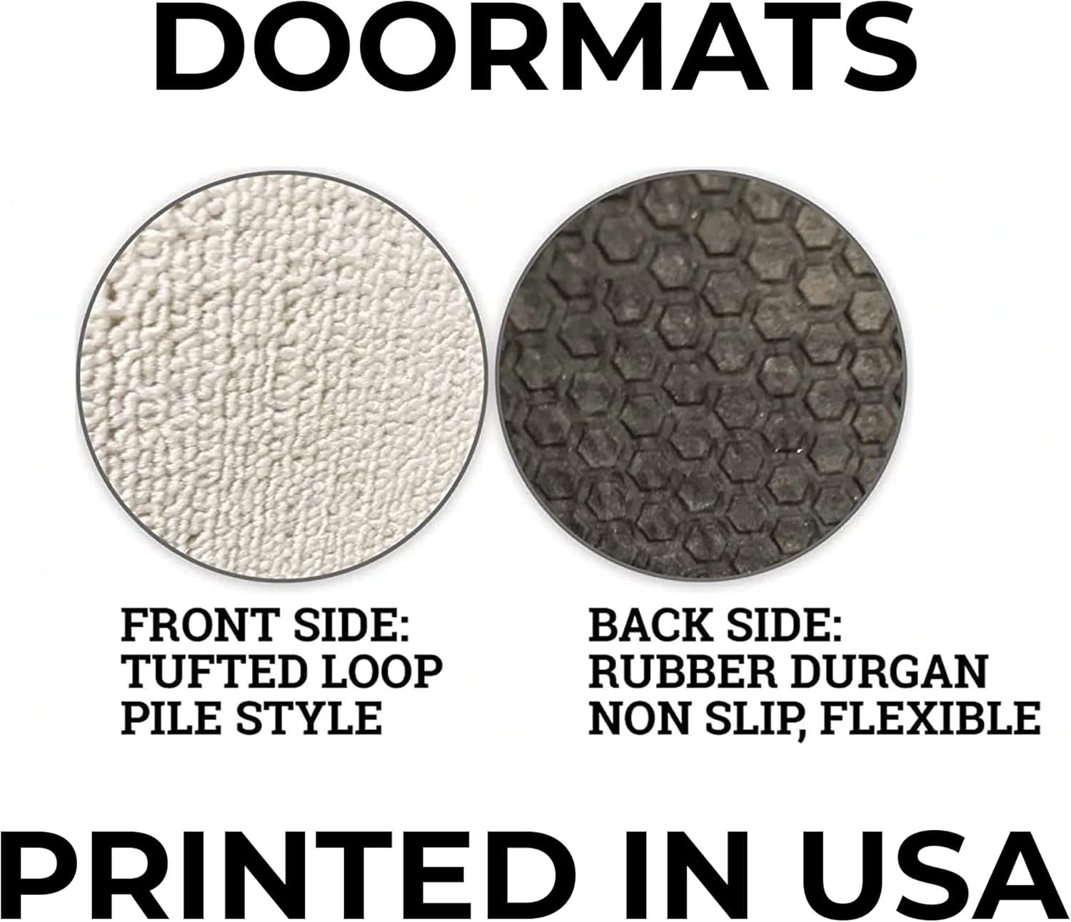 Iowa Hawkeyes Doormat, Welcome Floor mat Go Hawks, Officially Licensed University of Iowa Doormat