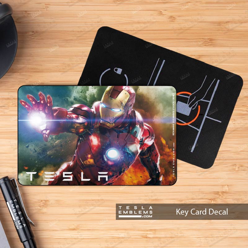 Iron Man Keycard Decal