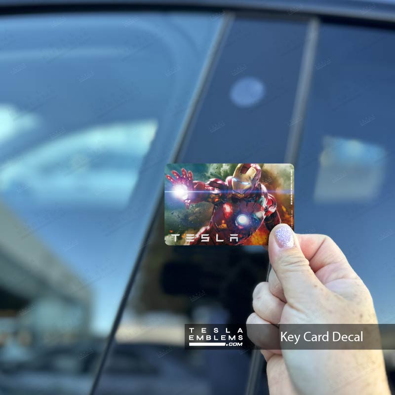 Iron Man Keycard Decal