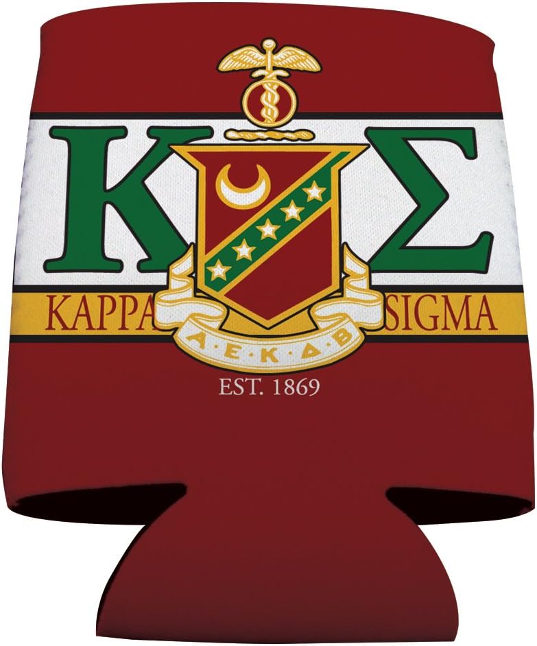 Kappa Sigma Shield Can Cooler Set