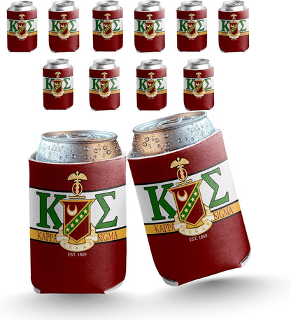 Kappa Sigma Shield Can Cooler Set