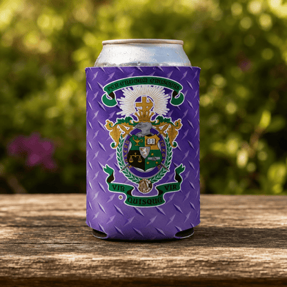 Lambda Chi Alpha Crest Can Cooler Set