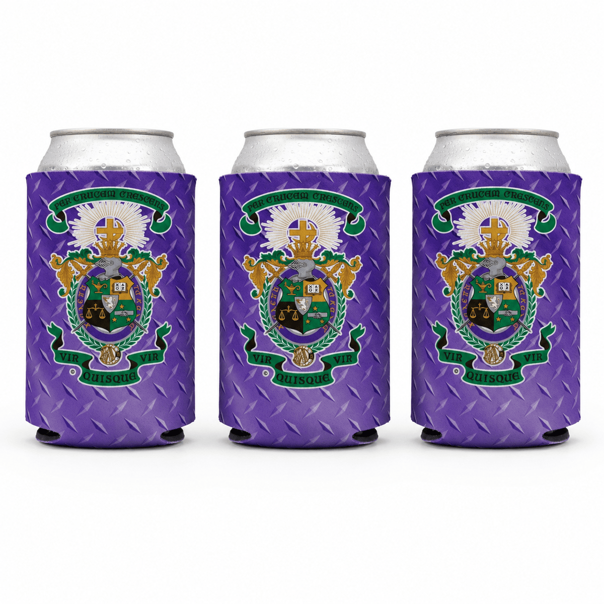 Lambda Chi Alpha Crest Can Cooler Set