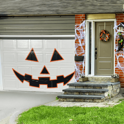 Large Jack - O - Lantern Garage Door Magnets 16 - Piece Set