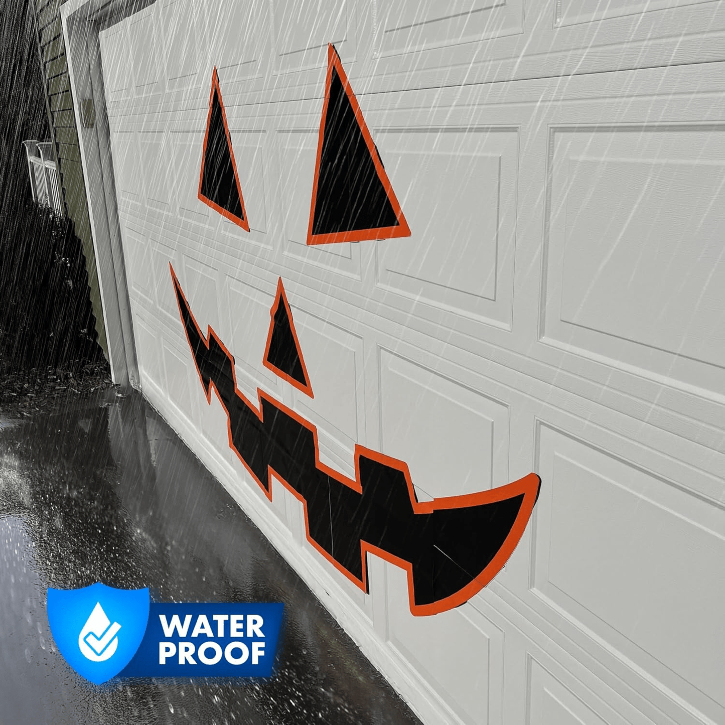 Large Jack - O - Lantern Garage Door Magnets 16 - Piece Set