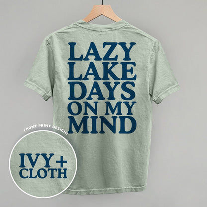 Lazy Lake Days (Back Print) Tee