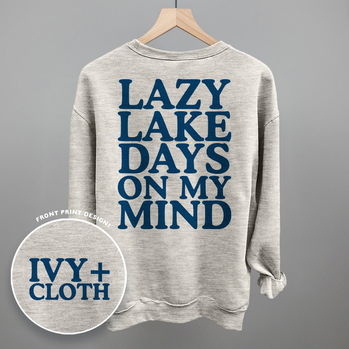 Lazy Lake Days (Back Print) Tee