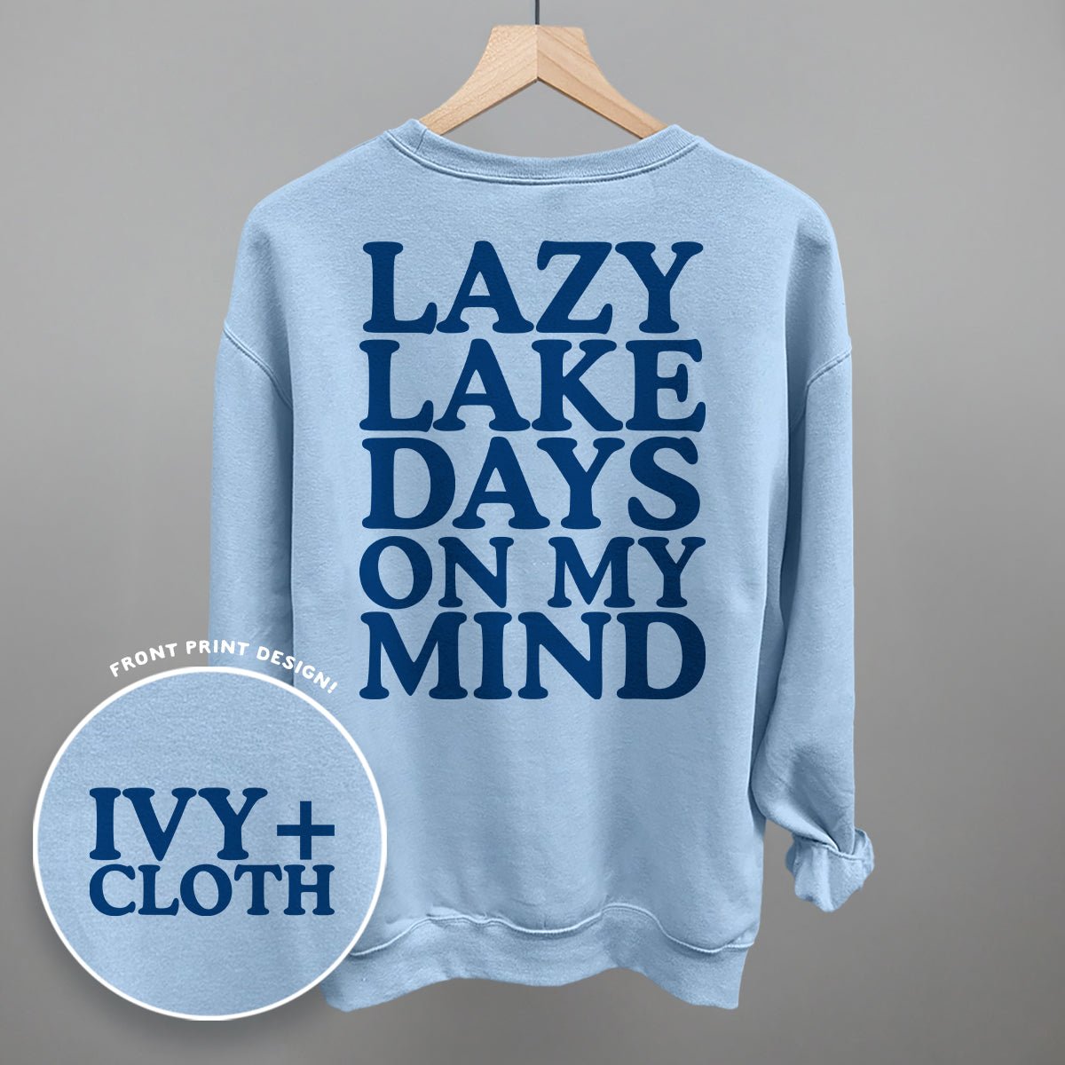 Lazy Lake Days (Back Print) Tee